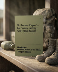 Hard Miles Paper Co. “Com Card”
