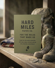 Hard Miles Paper Co. “Com Card”