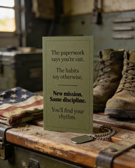 Hard Miles Paper Co. “Com Card”